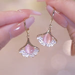 Boucles D'oreilles Ginkgo Uniques Et Élégantes