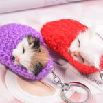 Porte-clés Chaton endormi mignon
