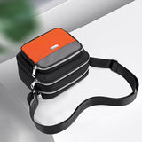 Sac à bandoulière décontracté en nylon imperméable léger et contrastant