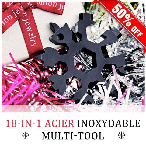 Saker® 18-in-1 Flocon de Neige  Multi-outil Coffret Cadeau