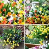 Fleurs artificielles d'extérieur (2 paquets)