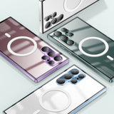 Étui Métallique Magnétique Magsafe pour Samsung