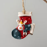 Pendentifs Décoratifs d'Arbre de Noël en Résine
