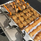 Brochettes de gril à 3 voies