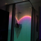 Projection du coucher de soleil Lampes d'armoire