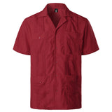 Chemise business multi-poches homme