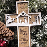 Pendentif bibliothèque coeur de Noël