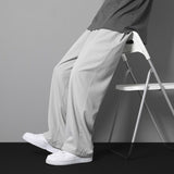 Pantalon Long En Soie Glacée Pour Hommes