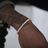 Bracelet de Moissanite Etincelant
