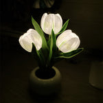 Lampe de table LED de Tulip Veilleuse Fleurie