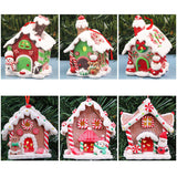 Maison de Noël en argile molle