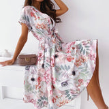 Femmes D'été Imprimé Robe