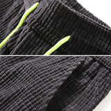 Pantalon de loisirs en velours côtelé pour hommes