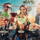 Pailles en Verre Teinté