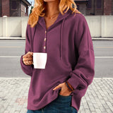 Sweat à Manches Longues avec Boutons