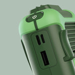 Ventilateur Extérieur Paresseux Portable Á La Taille