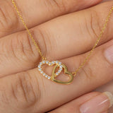 Collier Boucle Coeur Saint Valentin