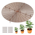 Grille pour pot de fleurs