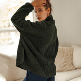 Pull décontracté en peluche