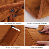 Couverture Chauffante USB