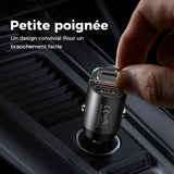 Chargeur de voiture avec fonction de charge rapide