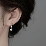 Boucles d'Oreilles Alphabet Porte-bonheur