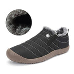 Chaussures à neige unisexes imperméables et chaudes