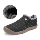 Chaussures à neige unisexes imperméables et chaudes