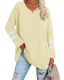 Haut Rayé Contrastant