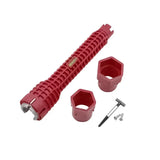 Clé multi-pipe à eau pour évier de cuisine 8 en 1