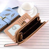 Portefeuille Femme Design Découpé