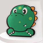 Tableau occupé de puzzle de dinosaure