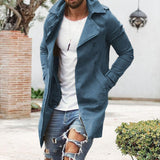 Trench coupe slim pour homme