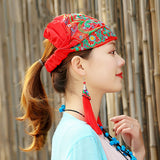 Chapeau Brodé Ethnique Mode Décontractée