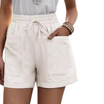 Pantalon décontracté en lin