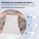 Culotte soyeuse à taille haute