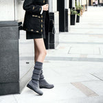 Hiver Chaudes Bottes Haute aux Genoux