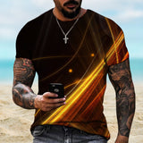 T-shirt à impression numérique pour hommes