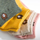 Chaussettes à rayures fraîches (5 PAIRES)