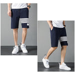 Short de Plage Simple en Coton pour Homme - ciaovie