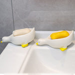 Boîte à savon canard en céramique
