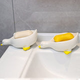 Boîte à savon canard en céramique