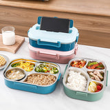 Boite à repas portable de grande capacité en acier inoxydable