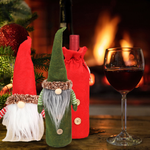 Bouteille de Vin de Noël