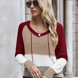 Pull en maille avec capuche