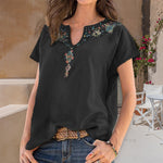 T-shirt ethnique occidental