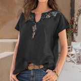 T-shirt ethnique occidental
