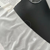 Culotte féminine en soie glacée sans trace