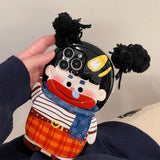 Étui de téléphone drôle de maillot de bain de tresse