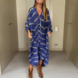 Robe Ample à Col en V